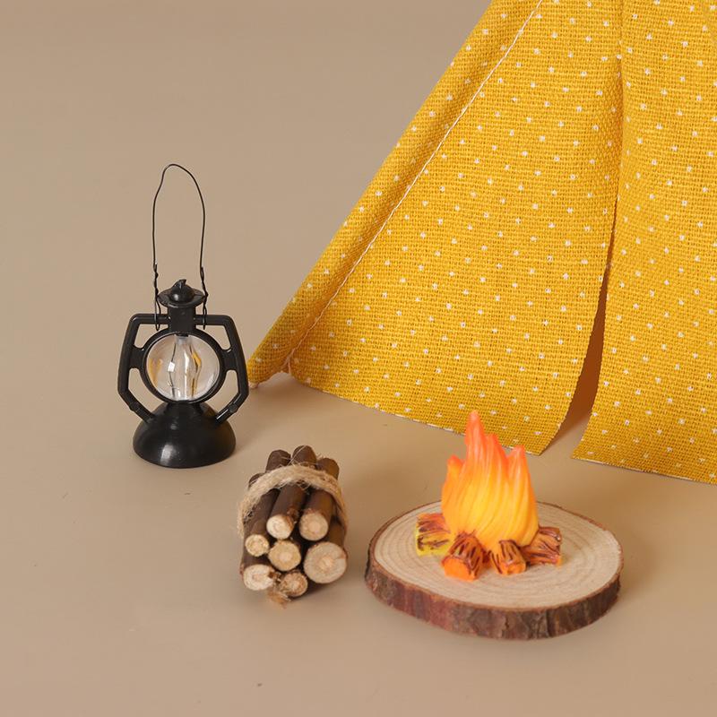 🛒1:12 Scale Camping Tent Model - Outdoor Y Camping บทวิจารณ์และราคา