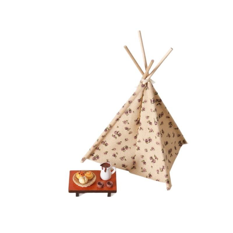 🛒1:12 Scale Camping Tent Model - Outdoor Y Camping บทวิจารณ์และราคา