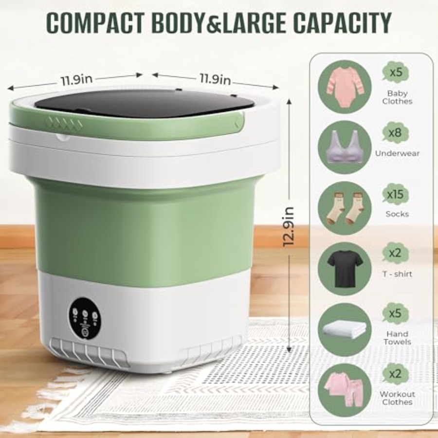 16L Foldable Portable Washing  - Camping Quiet บทวิจารณ์และราคา