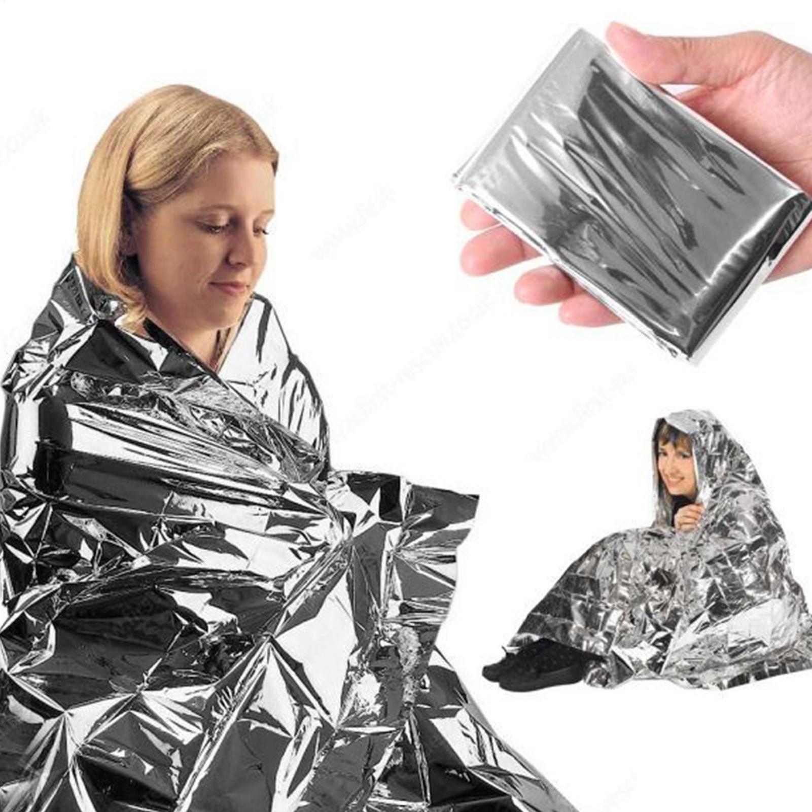 1PC Emergency Blanket Windproo - Survival Kit บทวิจารณ์และราคา