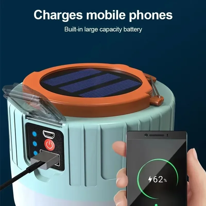 Solar Camping Lantern Recharge - Outdoor Camping Light Portable บทวิจารณ์และราคา