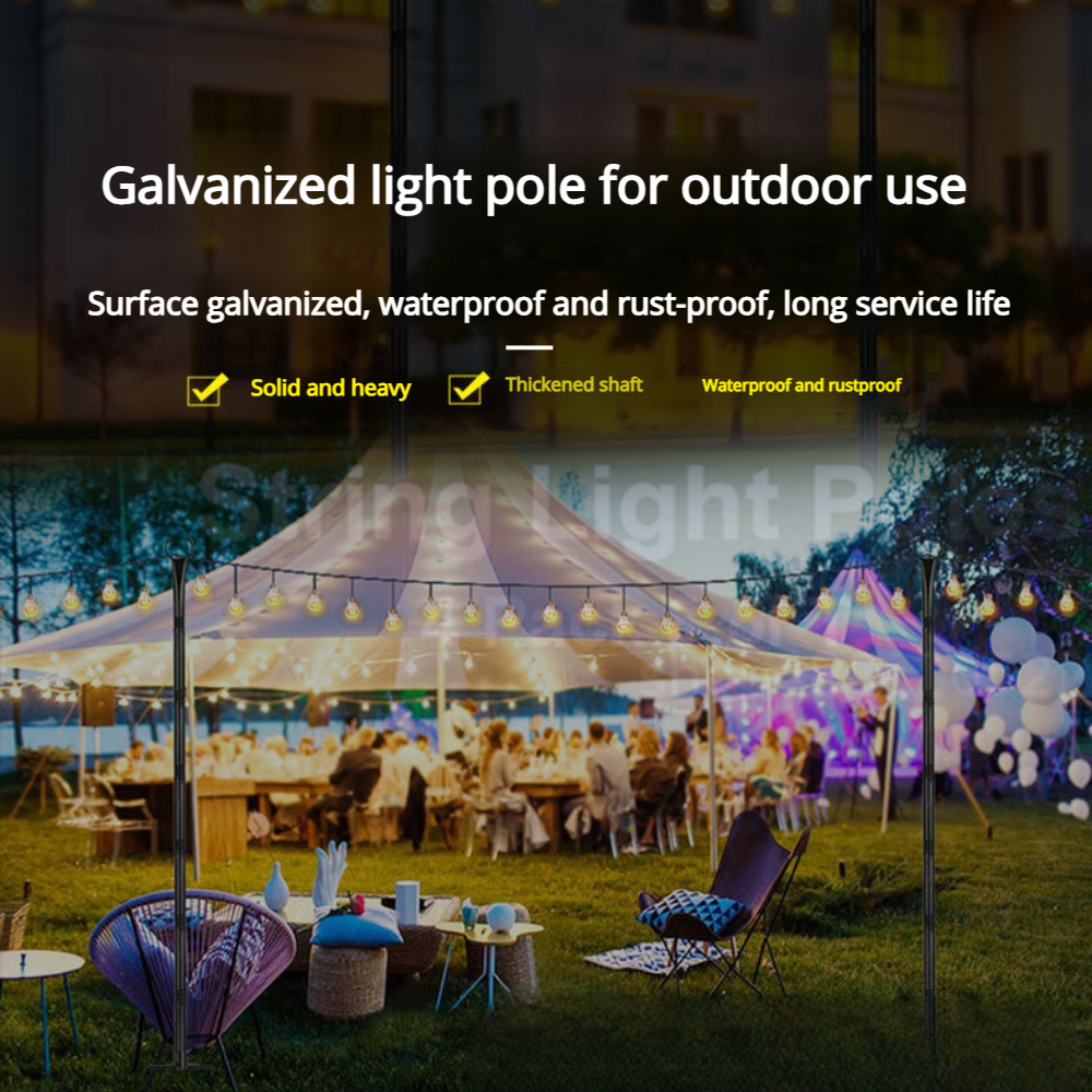 Outdoor Camping Tent Lamp Post - Outdoor Camping Lights String บทวิจารณ์และราคา