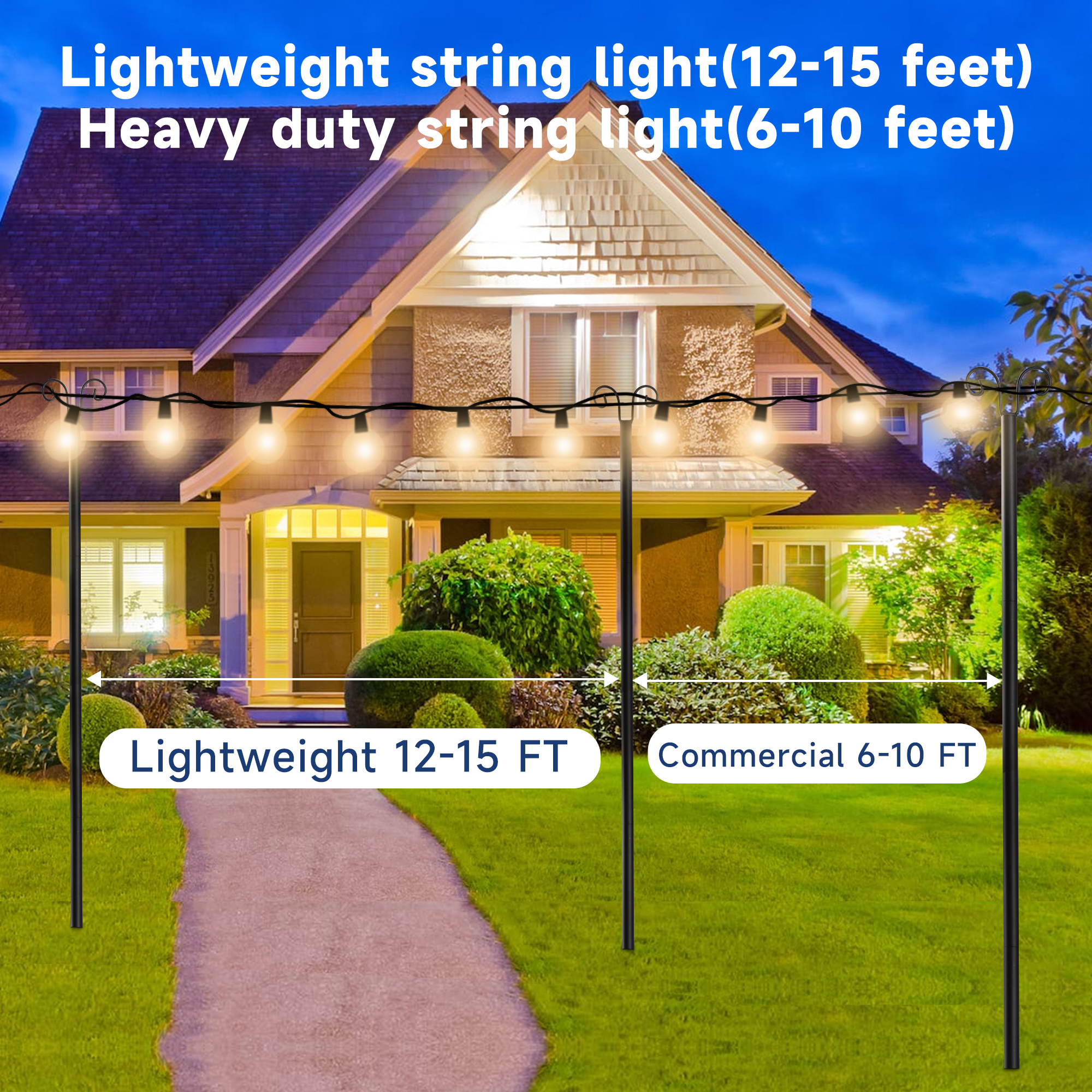 Outdoor Camping Tent Lamp Post - Outdoor Camping Lights String บทวิจารณ์และราคา