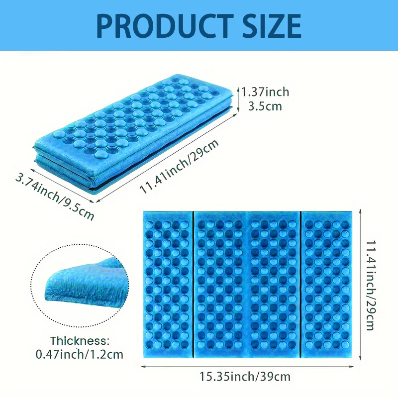 Honeycomb Massage Mat Fold XPE - Outdoor Camping Rug บทวิจารณ์และราคา