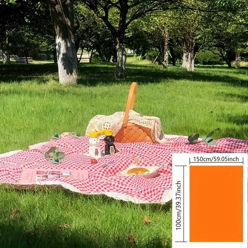 1pc Outdoor Picnic Mat, Summer - Outdoor Camping Rug บทวิจารณ์และราคา