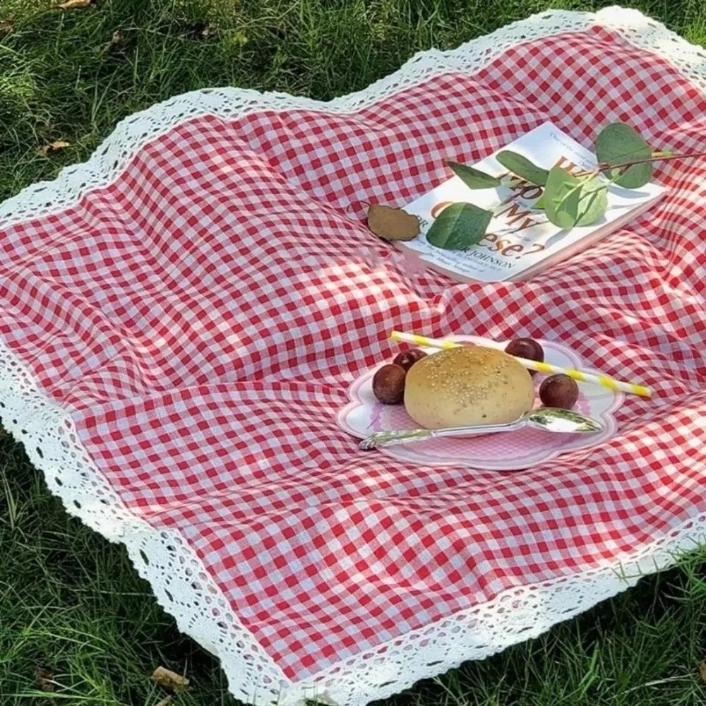 1pc Outdoor Picnic Mat, Summer - Outdoor Camping Rug บทวิจารณ์และราคา