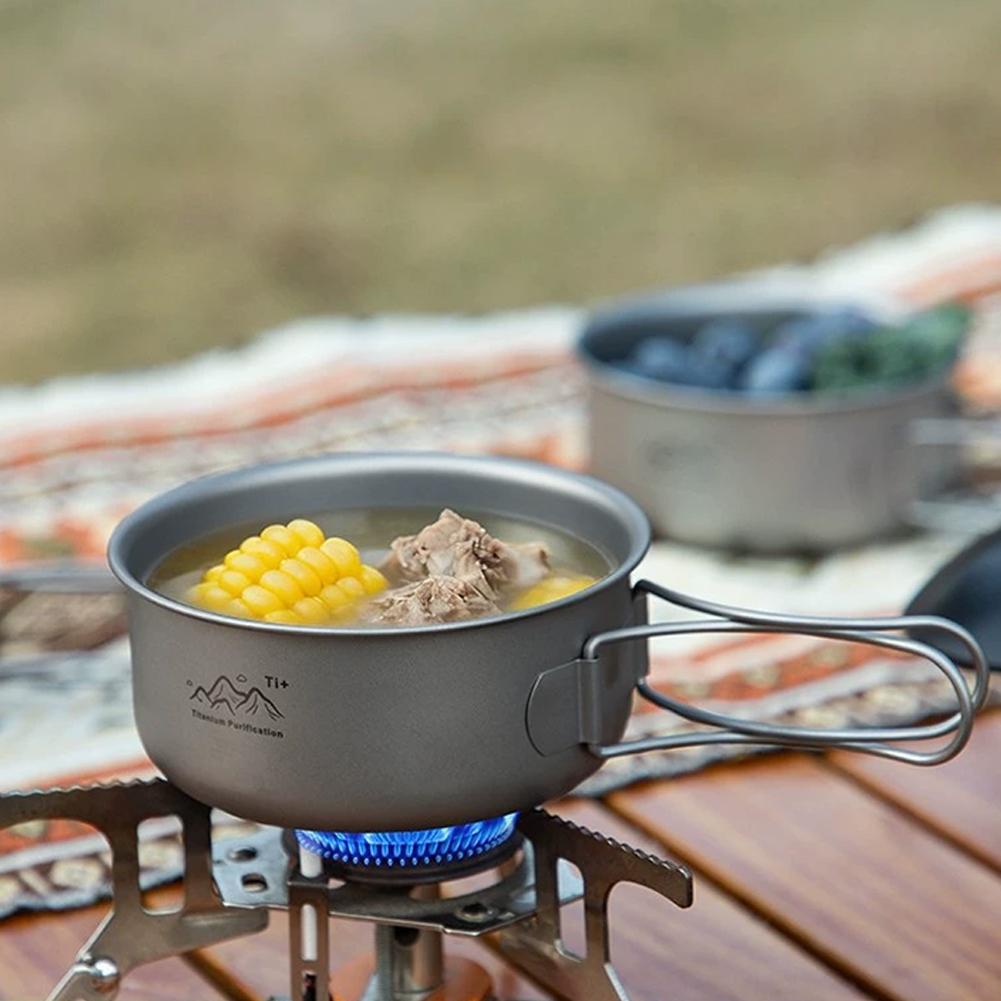 Outdoor Titanium Camping Pot P - Outdoor Camping Korea บทวิจารณ์และราคา