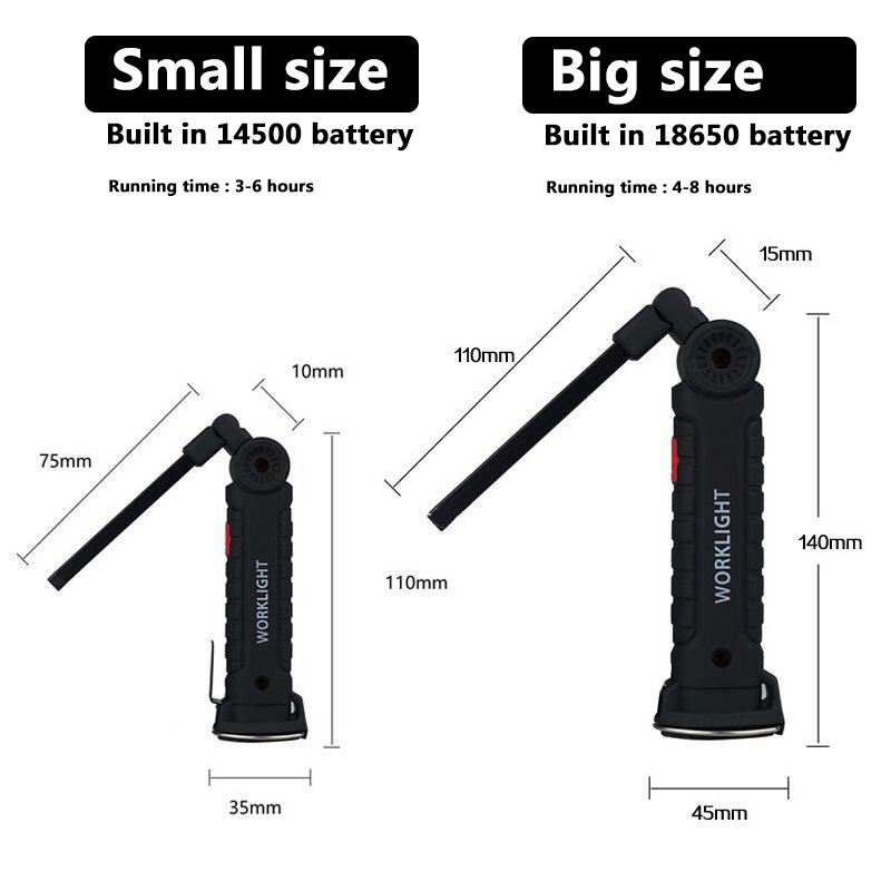 Portable Fold LED Flashlight S - Outdoor Camping Light Portable บทวิจารณ์และราคา