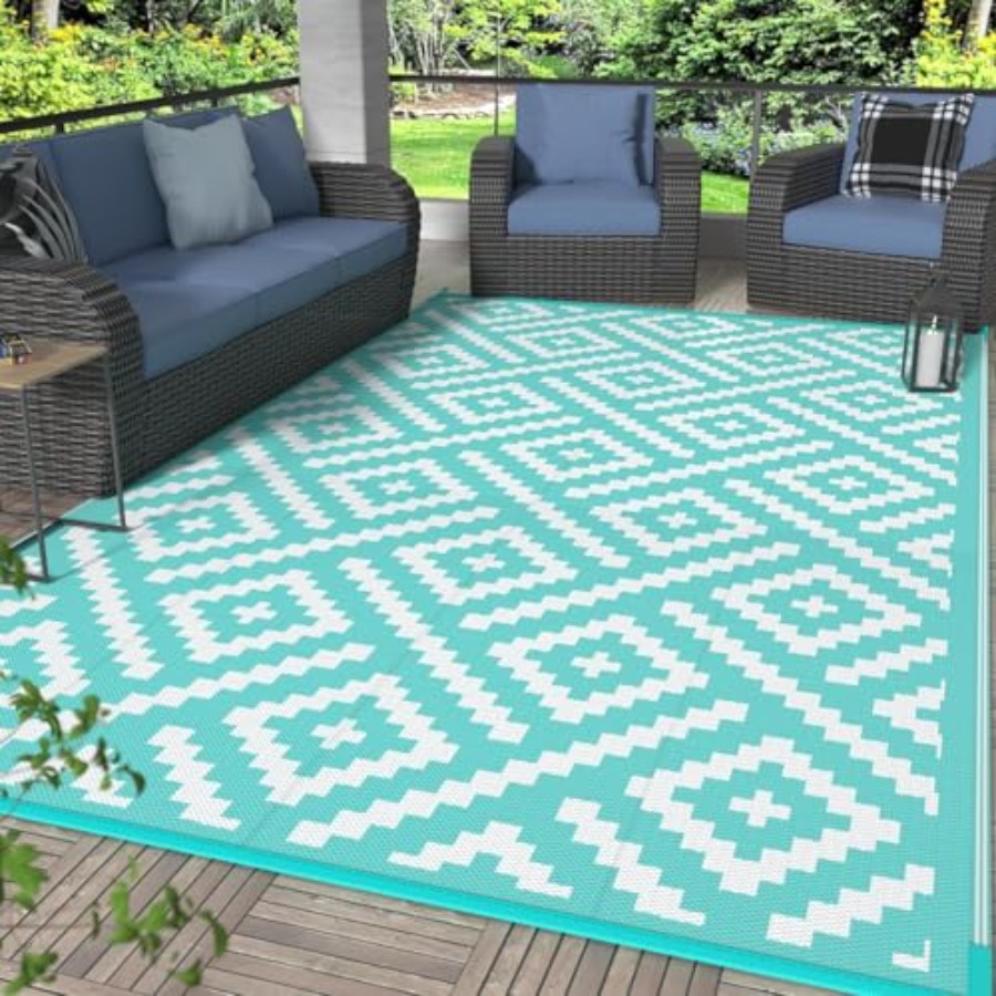 Outdoor Rug for Patio Clearanc - Outdoor Camping Rug บทวิจารณ์และราคา