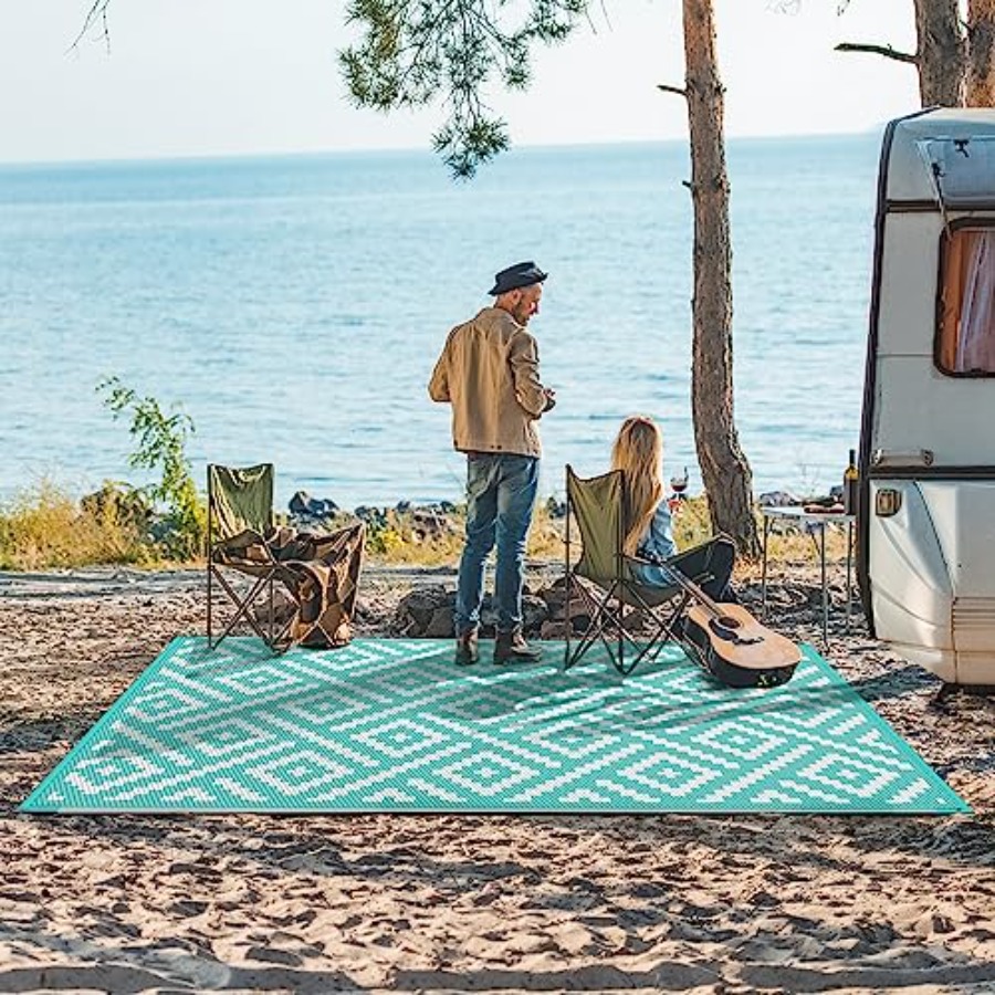 Outdoor Rug for Patio Clearanc - Outdoor Camping Rug บทวิจารณ์และราคา