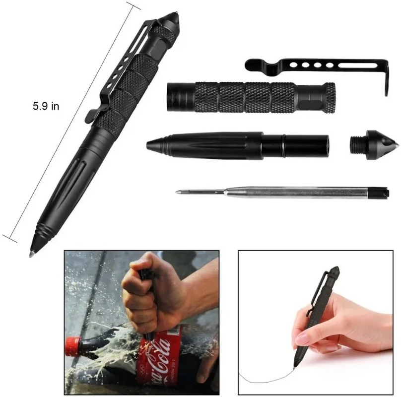Military Tactical Pen Aluminum - Survival Kit บทวิจารณ์และราคา