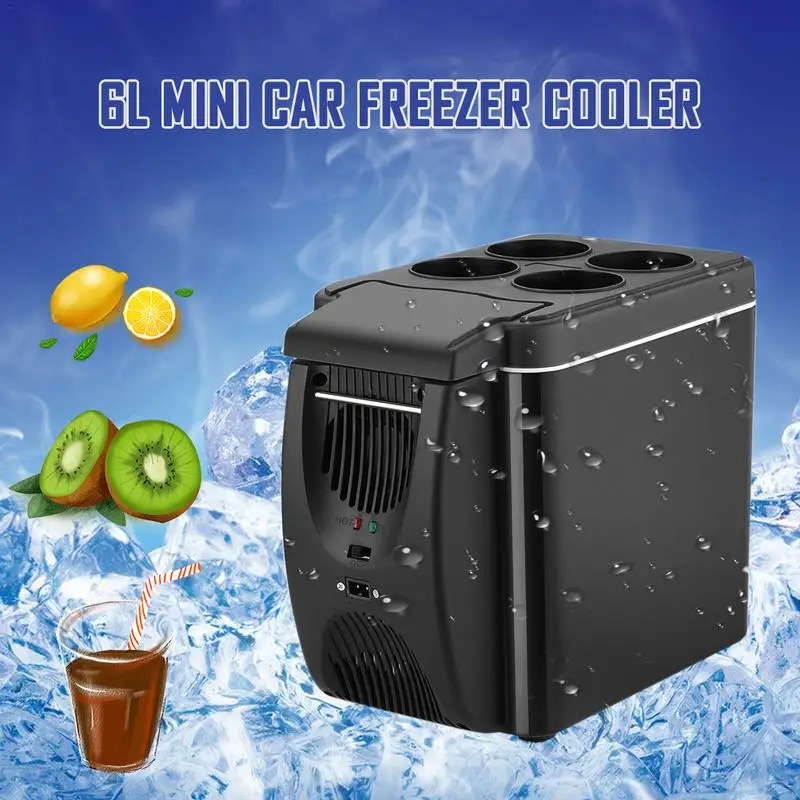 Portable Mini Car Refrigerator - Outdoor Camping Fridge บทวิจารณ์และราคา
