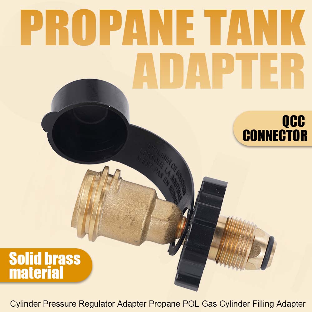 Propane POL To QCC1 Type1 Tank - Outdoor Camping Gas Heater บทวิจารณ์และราคา