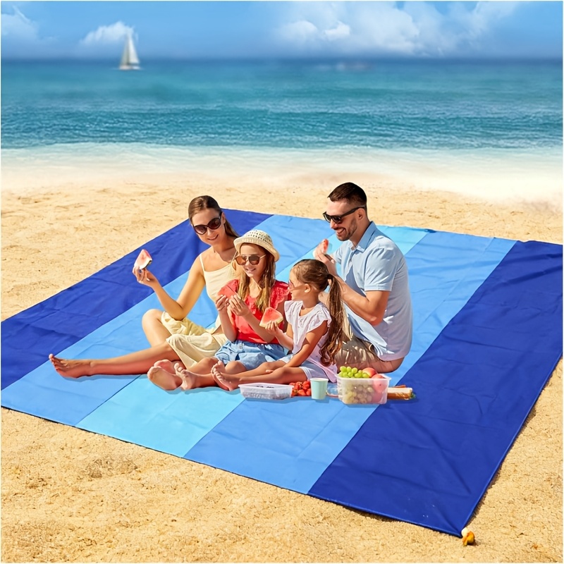 Large Sand Proof Beach Blanket - Outdoor Camping Rug บทวิจารณ์และราคา