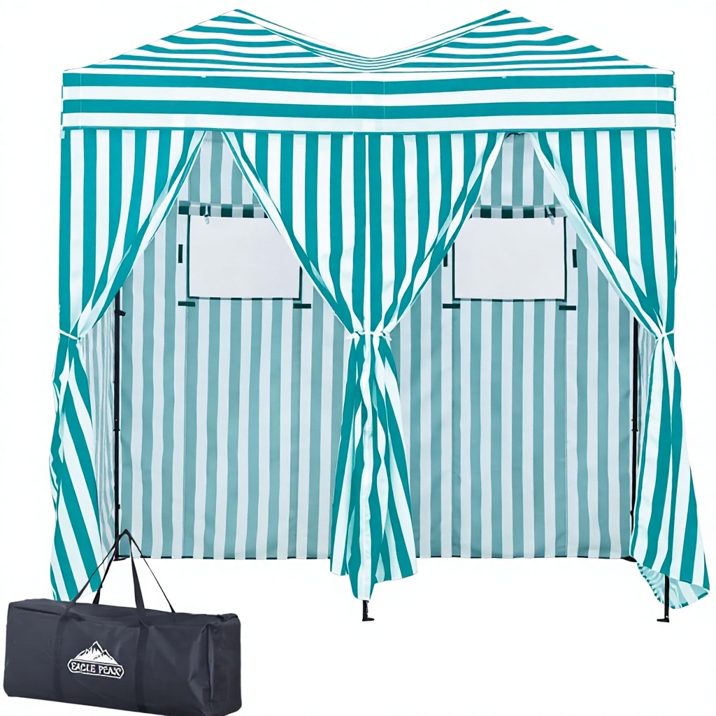 Outdoor Portable 2-Room Pop Ch - Outdoor Camping Tent บทวิจารณ์และราคา