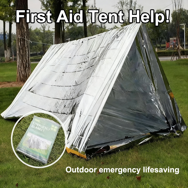 【Peace】Emergency Folding Tent  - Outdoor Camping On Youtube บทวิจารณ์และราคา