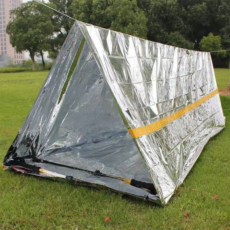 【Peace】Emergency Folding Tent  - Outdoor Camping On Youtube บทวิจารณ์และราคา