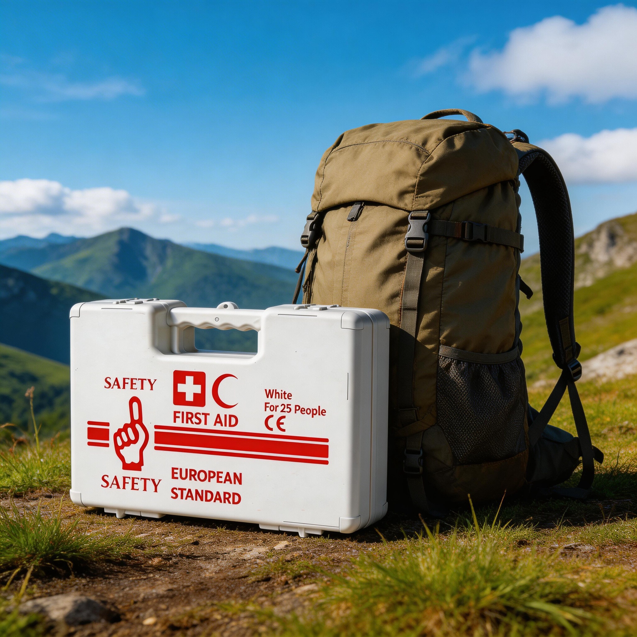 25 Person First Aid Kit Durabl - First Aid Kit Camping บทวิจารณ์และราคา