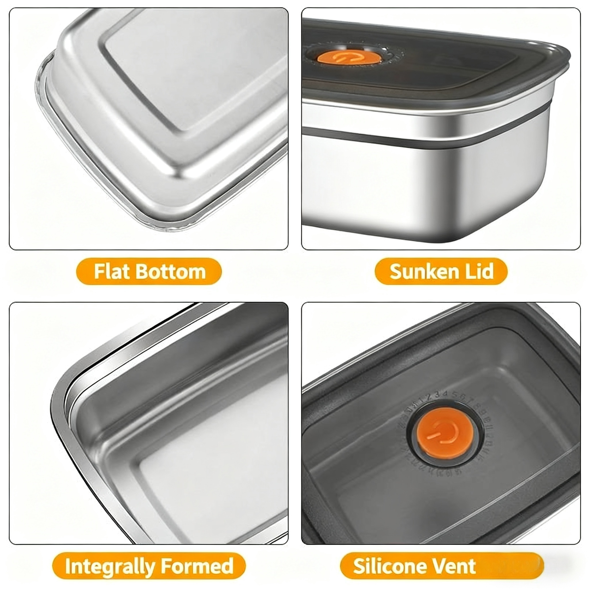 Stainless Steel Camping Lunch  - Outdoor Camping Fridge บทวิจารณ์และราคา