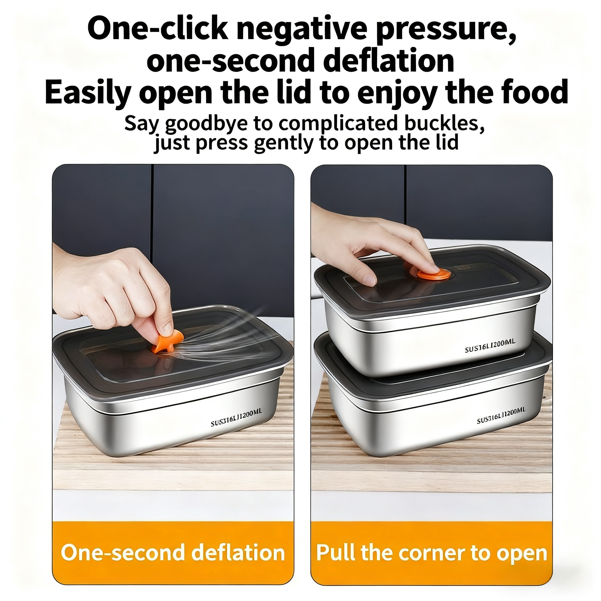 Stainless Steel Camping Lunch  - Outdoor Camping Fridge บทวิจารณ์และราคา