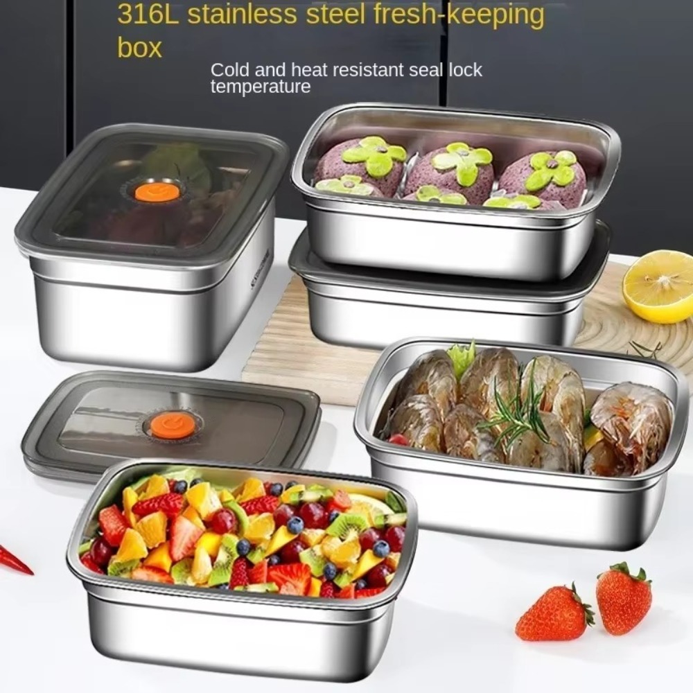 Stainless Steel Camping Lunch  - Outdoor Camping Fridge บทวิจารณ์และราคา