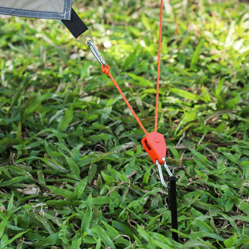 6pcs Reflective Camping Tent R - Outdoor Camping Awning บทวิจารณ์และราคา