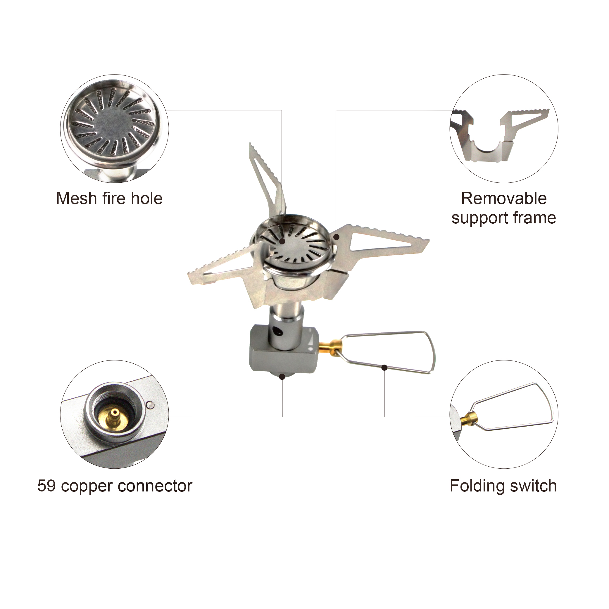 Outdoor Gas Stove Heater Campi - Outdoor Camping Gas Heater บทวิจารณ์และราคา