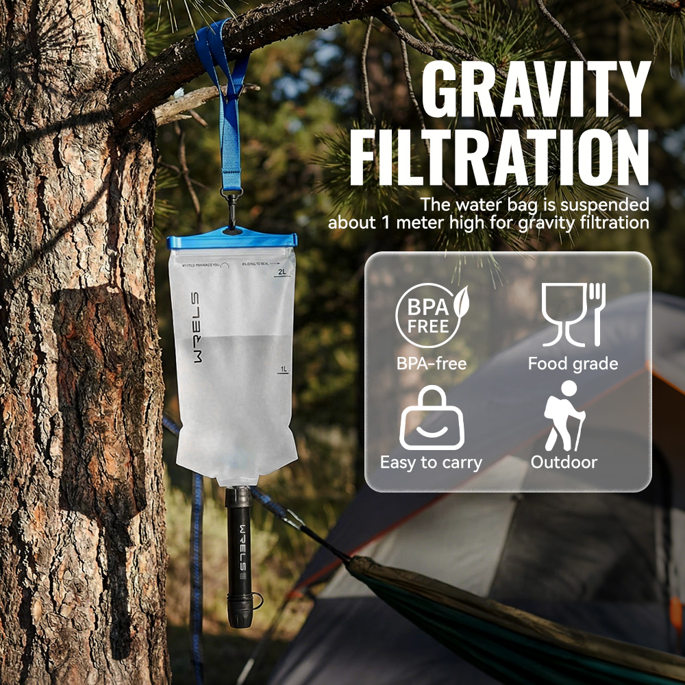 WRELS Outdoor Water Purifier P - Survival Kit บทวิจารณ์และราคา