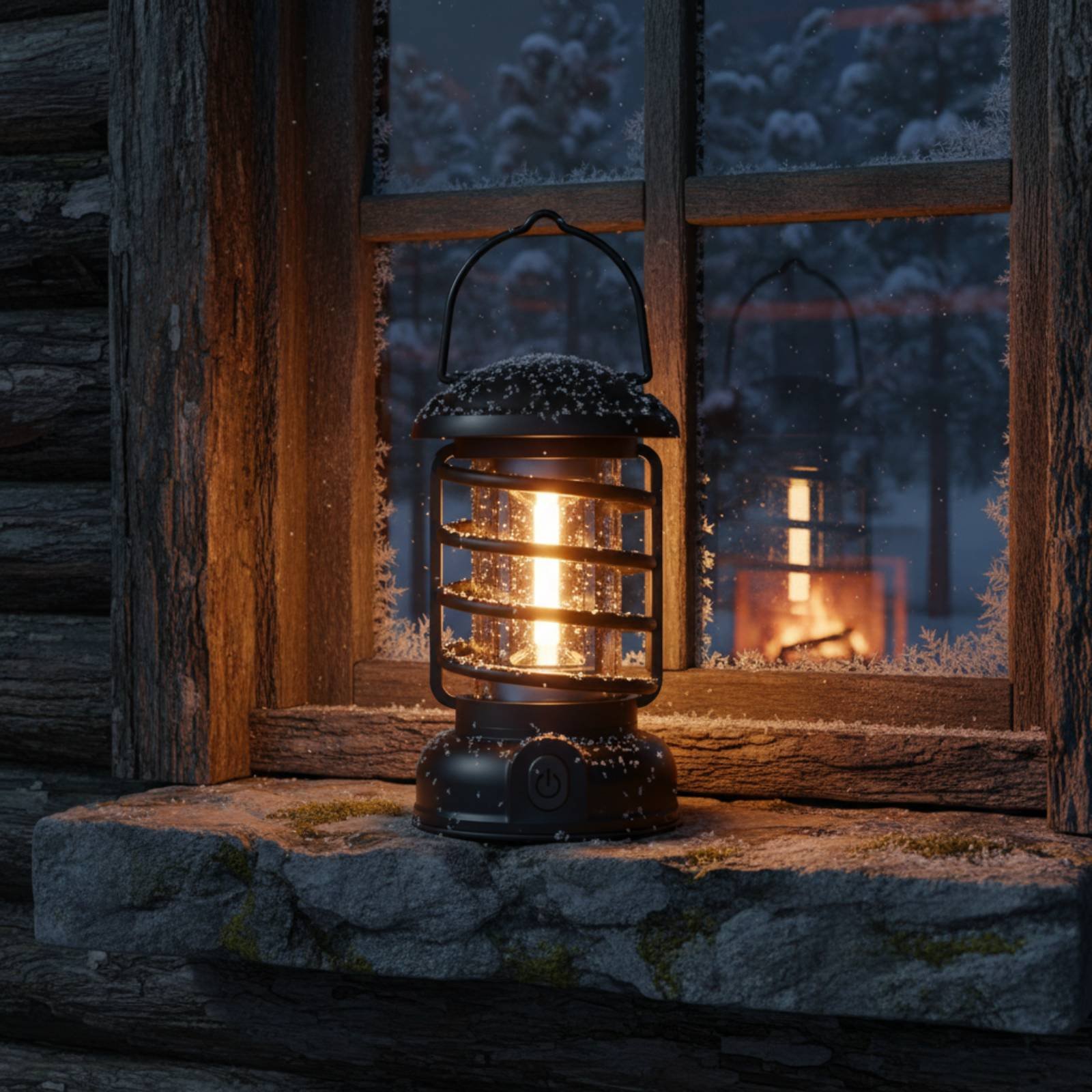 Retro Camping Lantern Two-Way  - Outdoor Camping Tent บทวิจารณ์และราคา