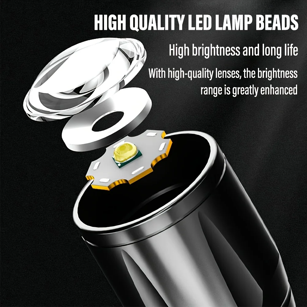 Mini LED Flashlight COB Floodl - Outdoor Camping Light Portable บทวิจารณ์และราคา