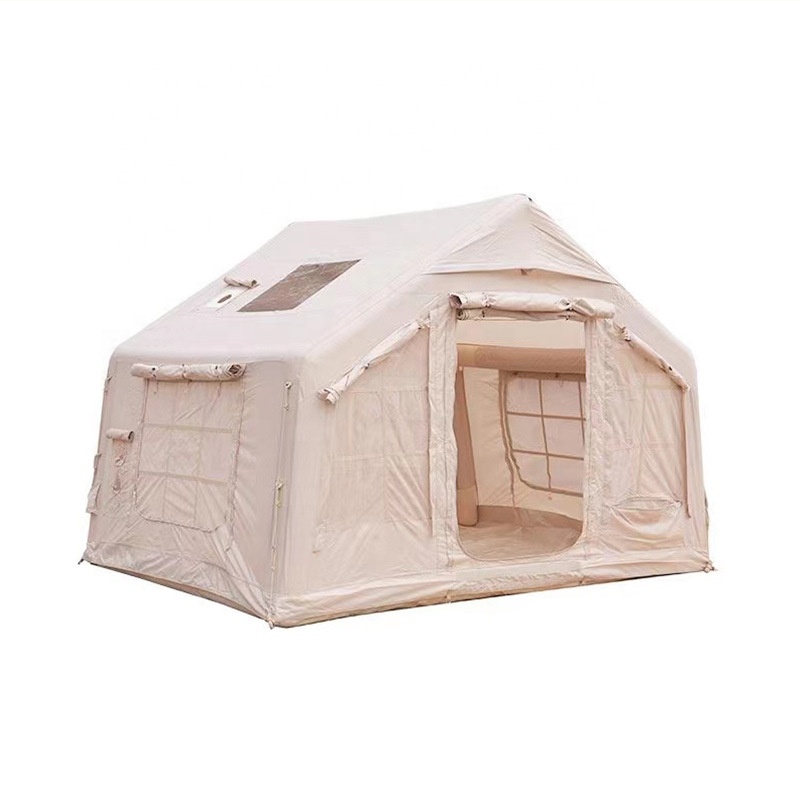 Black Automatic Inflatable Ten - Outdoor Camping On Youtube บทวิจารณ์และราคา