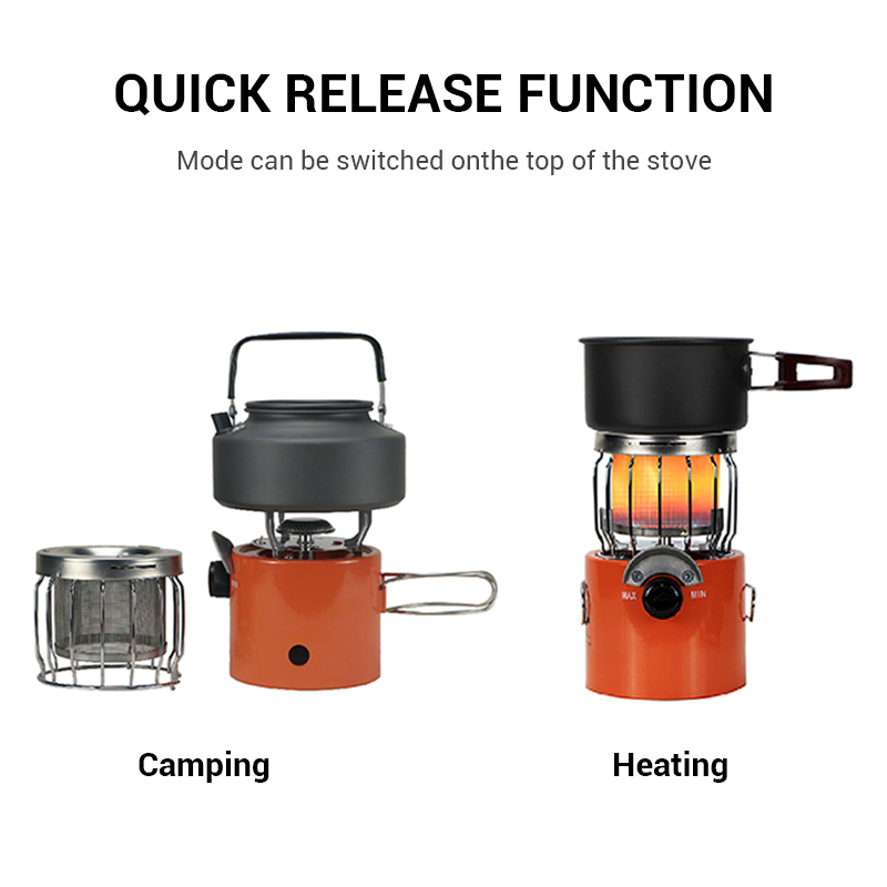 WESTTUNE 2 in 1 Heating Stove  - Outdoor Camping Gas Heater บทวิจารณ์และราคา