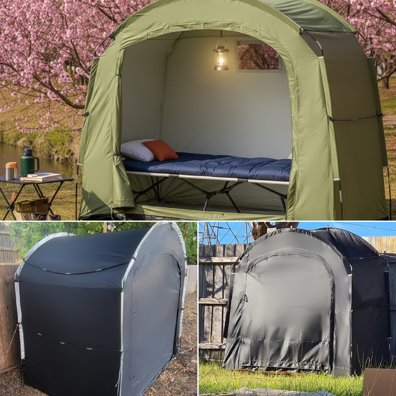Portable Outdoor Private Trave - Outdoor Camping Tent Waterproof บทวิจารณ์และราคา