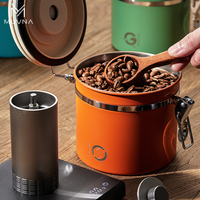 MUVNA Coffee Bean Storage Cani - Bear Canister บทวิจารณ์และราคา