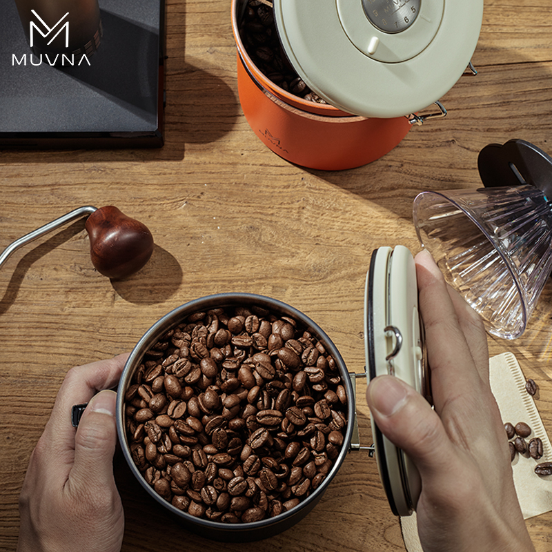 MUVNA Coffee Bean Storage Cani - Bear Canister บทวิจารณ์และราคา