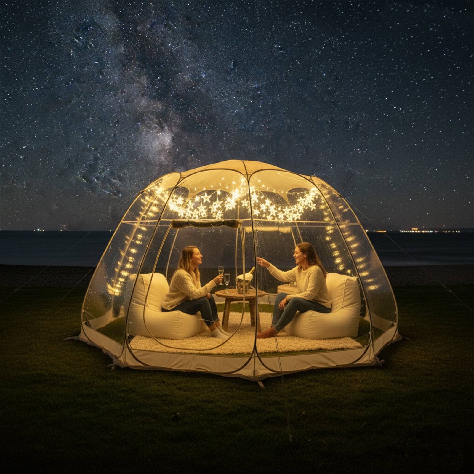 Quick-Set Bubble Tent Camping  - Outdoor Camping Lights String บทวิจารณ์และราคา