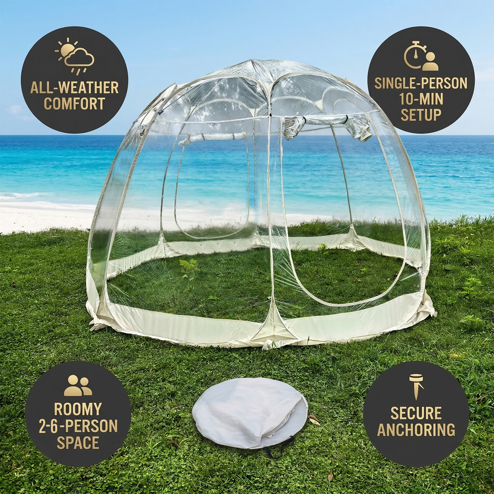 Quick-Set Bubble Tent Camping  - Outdoor Camping Lights String บทวิจารณ์และราคา