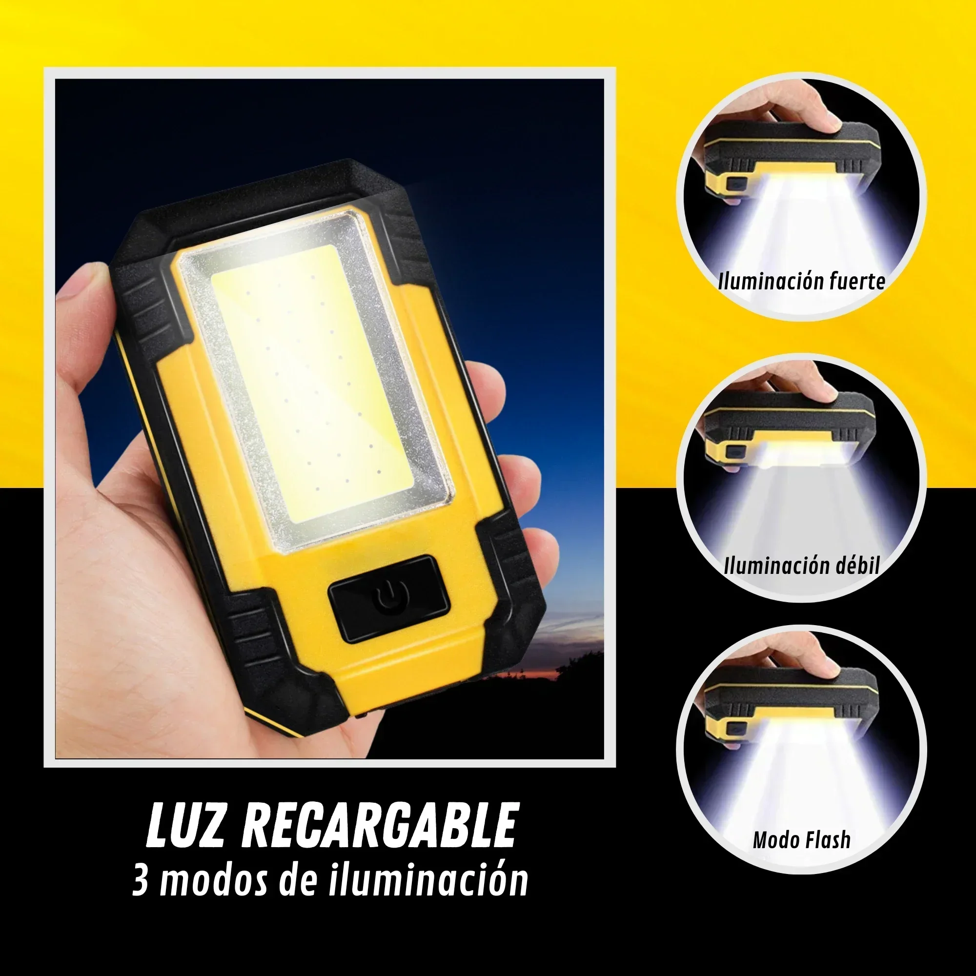 Portable 4000MaH Rechargeable  - Outdoor Camping Light Portable บทวิจารณ์และราคา