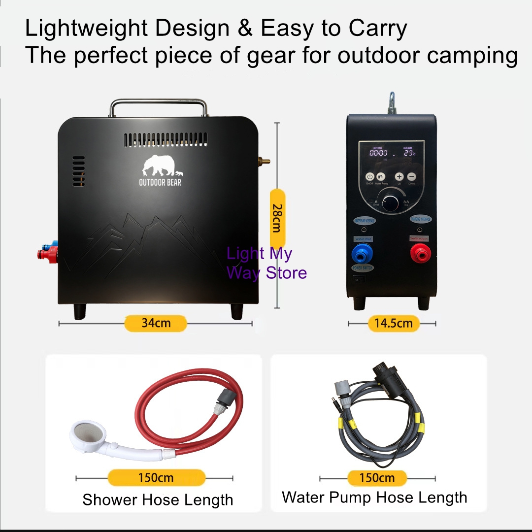 Outdoor Portable Gas Water Hea - Outdoor Camping Gas Heater บทวิจารณ์และราคา