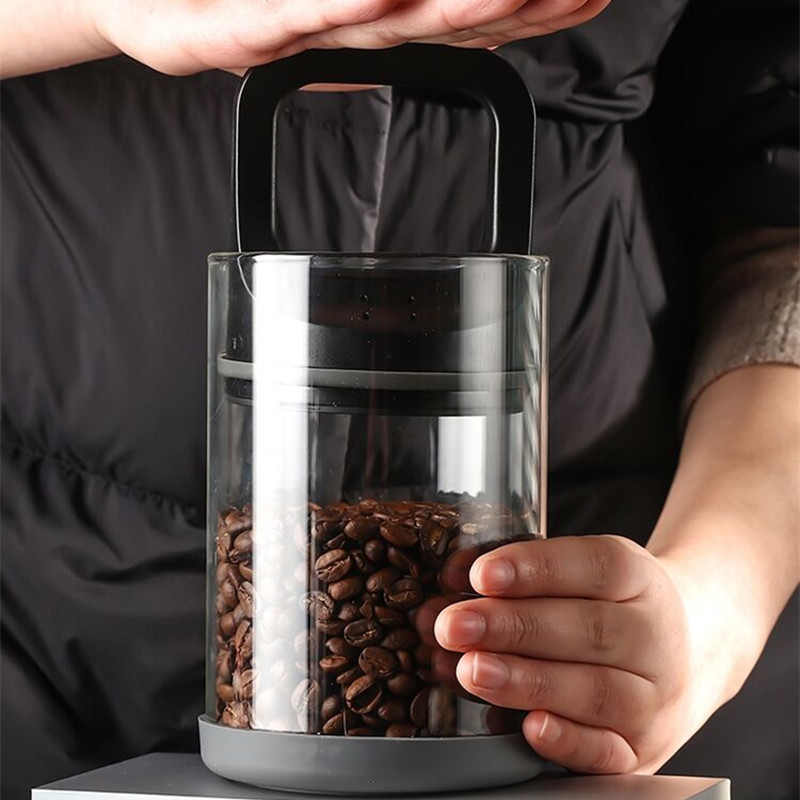 Coffee Beans Vacuum Sealed Tan - Bear Canister บทวิจารณ์และราคา