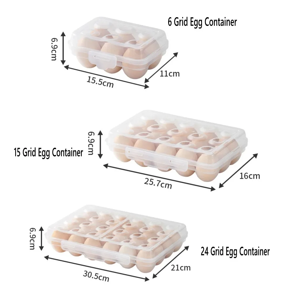 Egg Holder Plastic Egg Storage - Outdoor Camping Fridge บทวิจารณ์และราคา