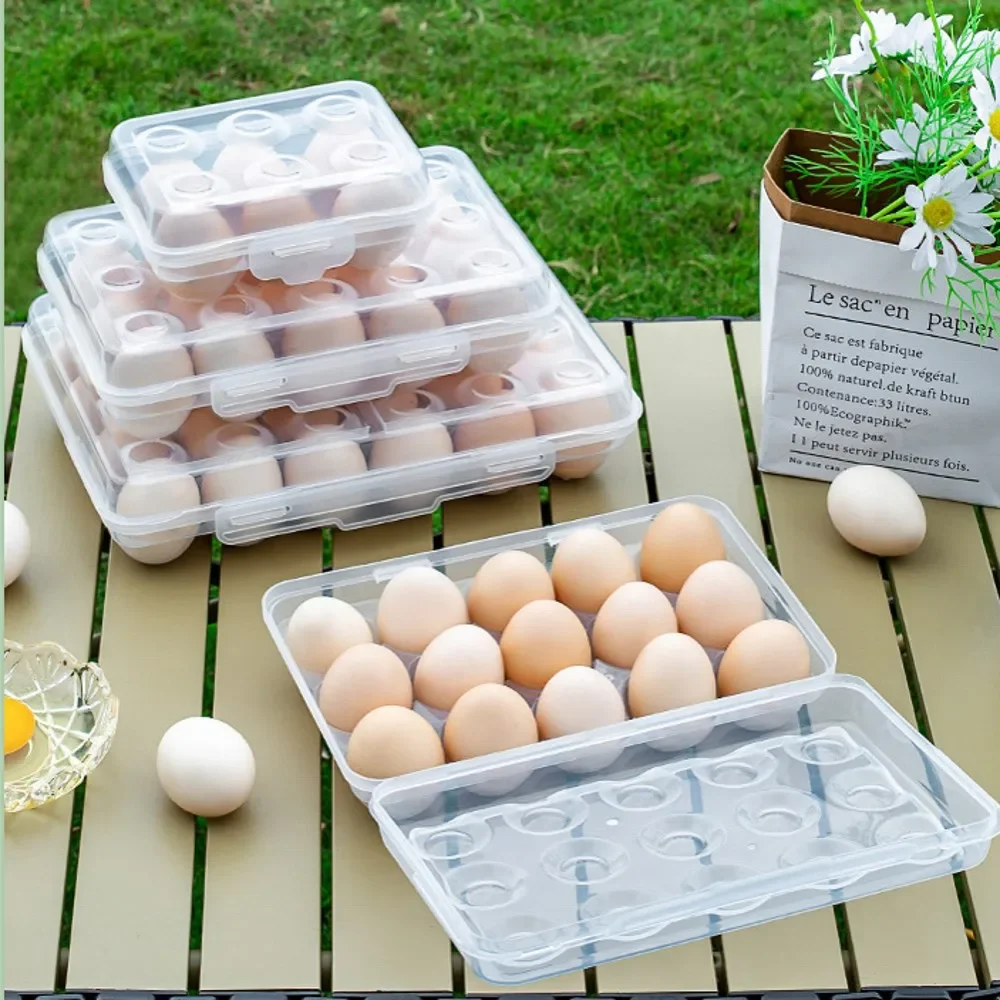 Egg Holder Plastic Egg Storage - Outdoor Camping Fridge บทวิจารณ์และราคา