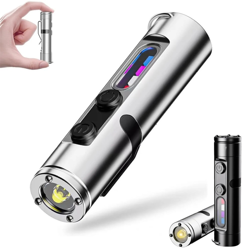 LED Flashlight Mini Portable E - Outdoor Camping Light Portable บทวิจารณ์และราคา