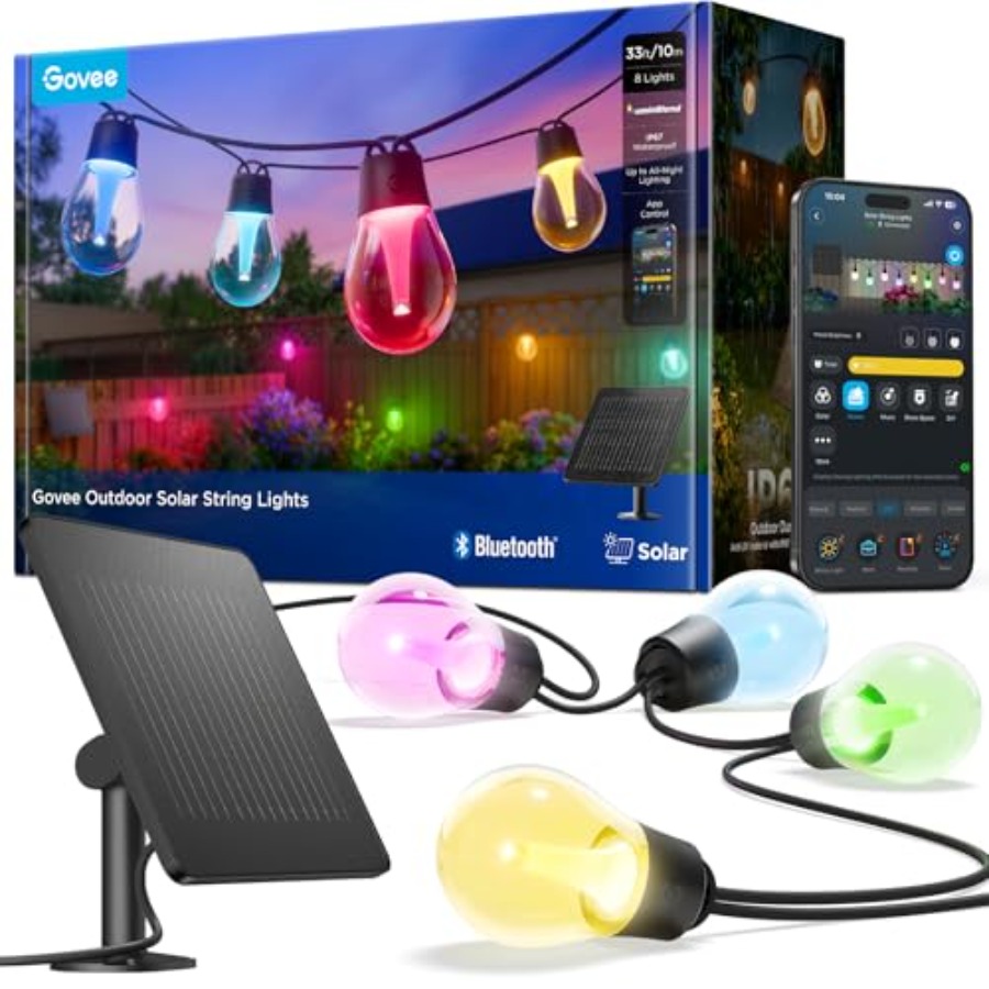 Outdoor Solar String Lights 33 - Outdoor Camping Lights String บทวิจารณ์และราคา