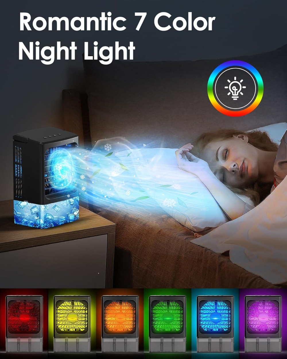 Mini Air Conditioner, Portable - Camping Quiet บทวิจารณ์และราคา