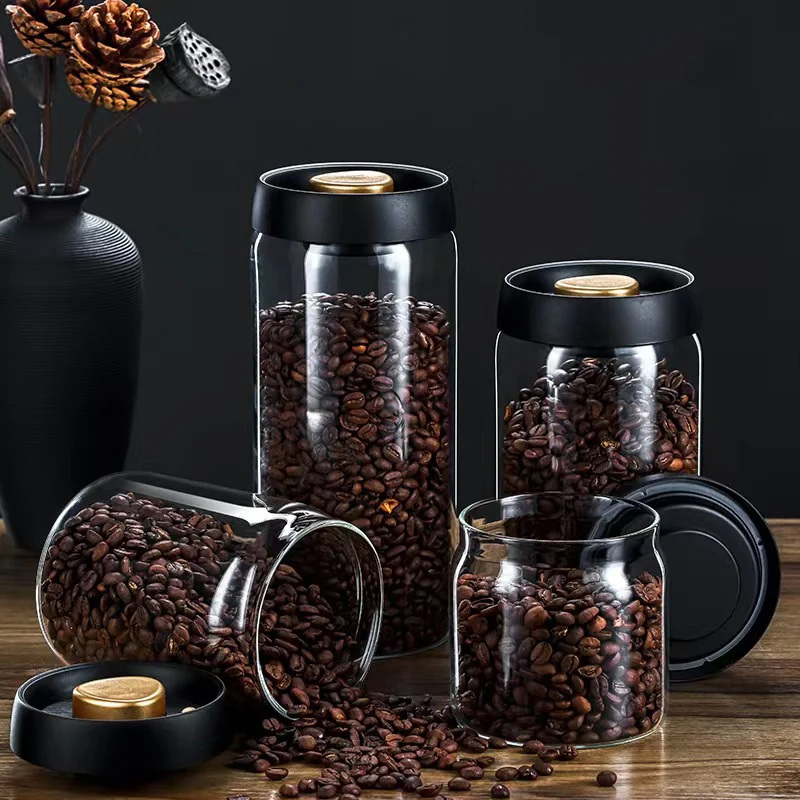 Coffee beans vacuum sealed jar - Bear Canister บทวิจารณ์และราคา
