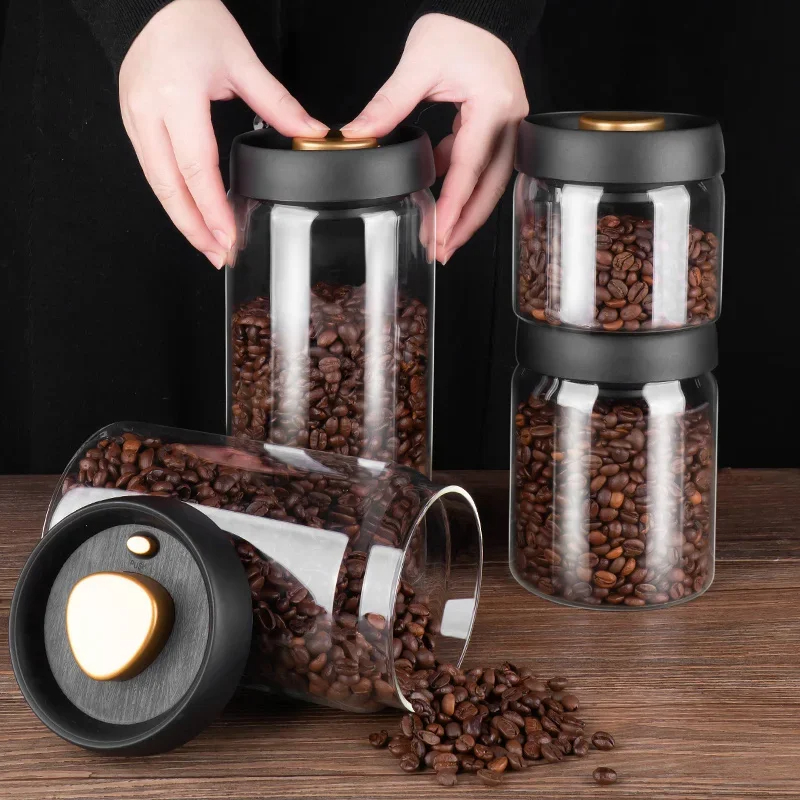 Coffee beans vacuum sealed jar - Bear Canister บทวิจารณ์และราคา