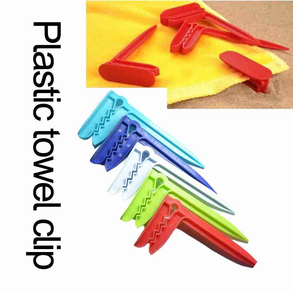 10PCS Beach Towel Clip Camping - Outdoor Camping Rug บทวิจารณ์และราคา