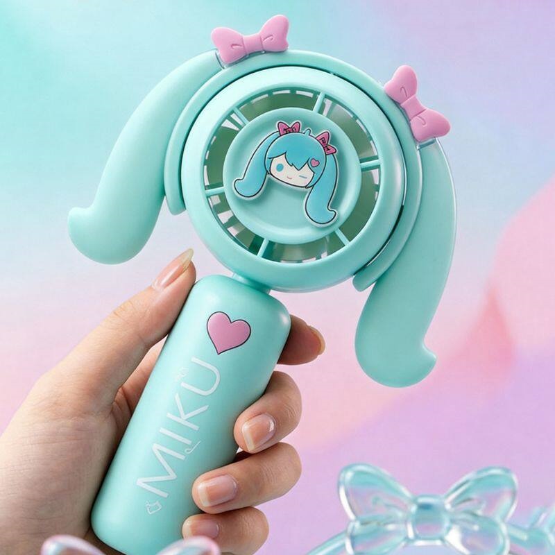 Hatsune Miku Mini Handheld Fan - Camping Quiet บทวิจารณ์และราคา