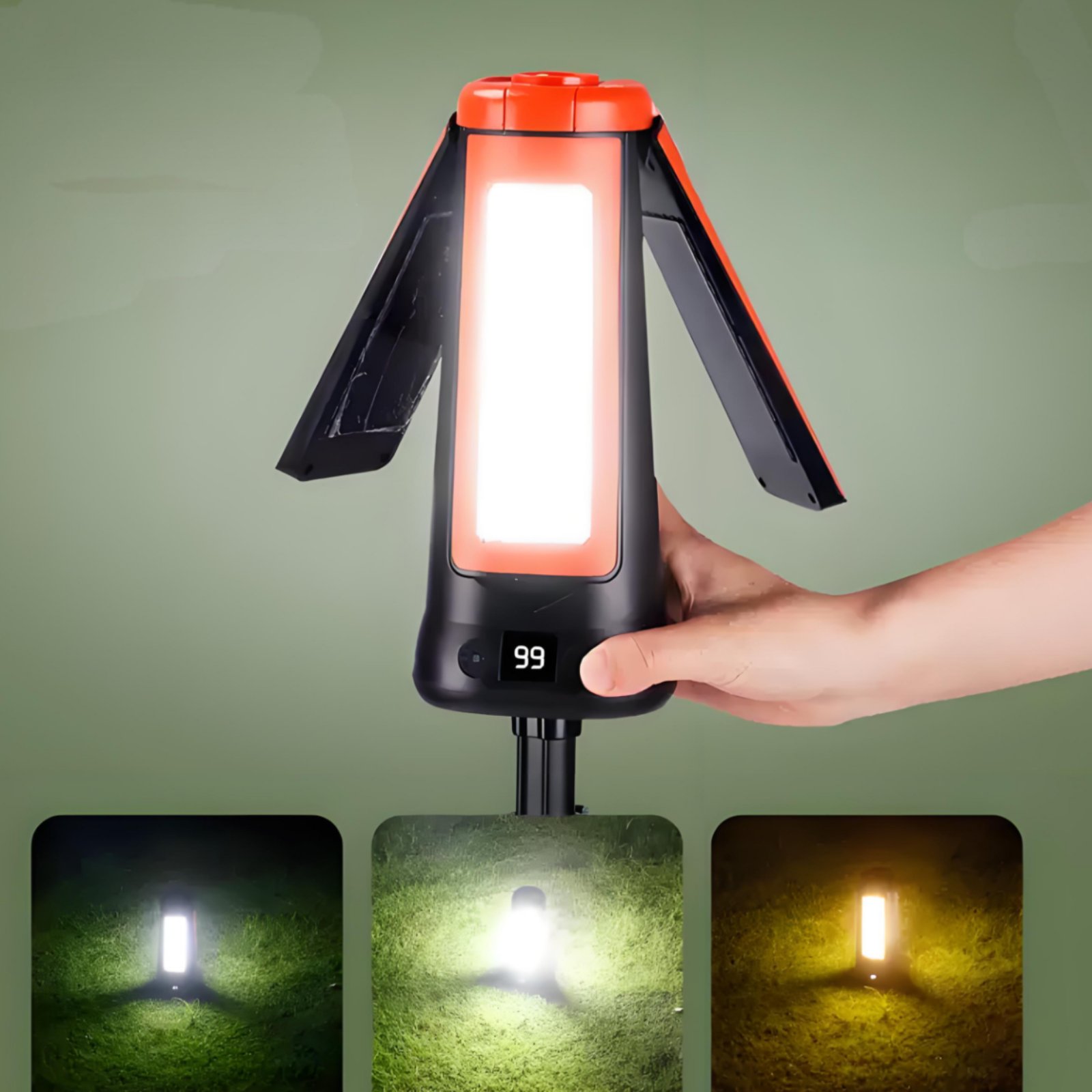 Telescopic Tent Lamp Adjustabl - Outdoor Camping Light Portable บทวิจารณ์และราคา